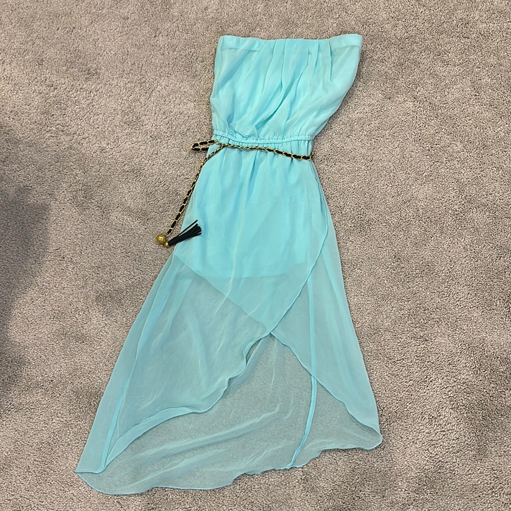 Strapless dress